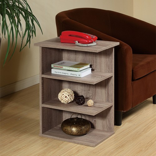 Magazine rack chairside - chairside, end