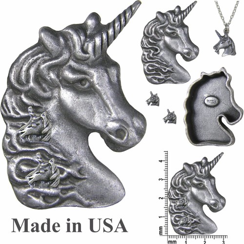 Unicorn brooch pin - unicorn, necklace