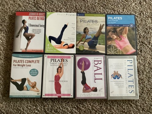 Lot pilates workout dvds - lot, 8