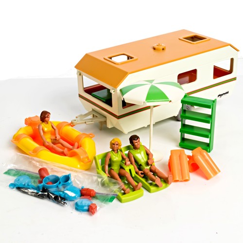 Playmobil camper with people - playmobil,