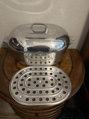 Vntg magnalite oval roaster - magnalite,