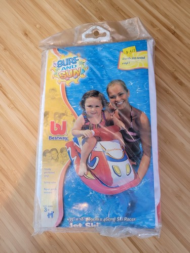Vtg inflatable pool float - pool, x