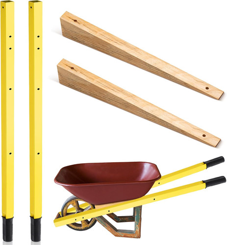 Wheel barrow handles metal - wheel,
