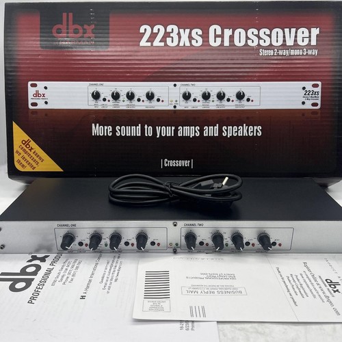 Dbx harman 223xs - dbx,