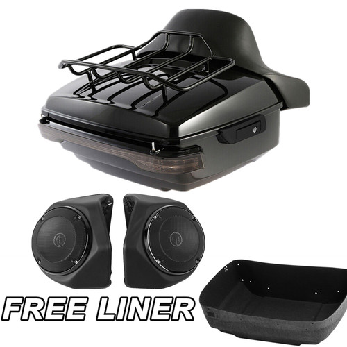 Black king pack trunk - pack, rack
