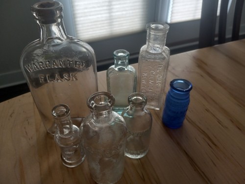 Lot antique apothecary - 7,
