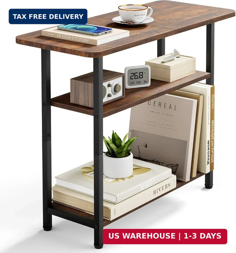 Tier narrow end table side - tier,