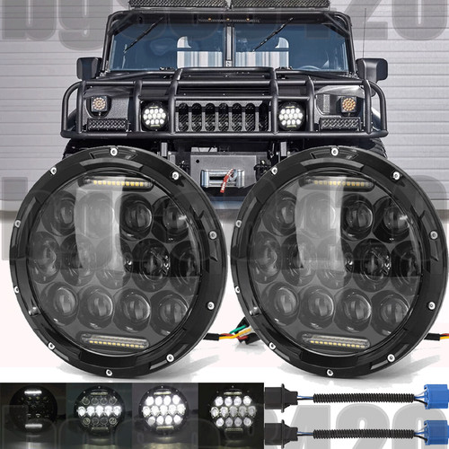 Pair led headlights - pair,