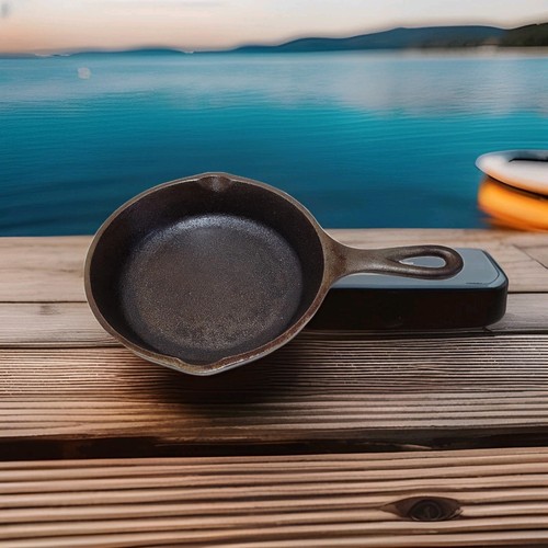 Lodge cast iron skillet usa - lodge,