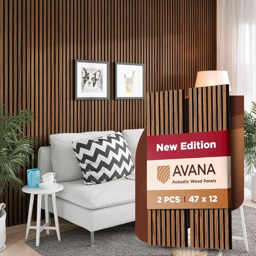 Acoustic wood wall panels - wall, –