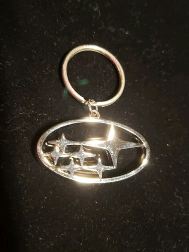Subaru silver tone - silver-tone, key