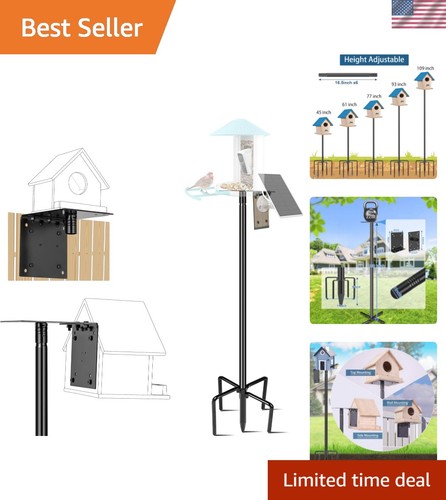 Bird feeder pole 109 inch - pole,,