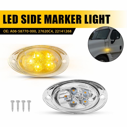 Amber led front side - amber, fender