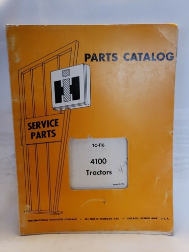 International 4100 tractor - ih,