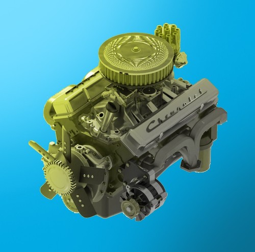 Chevy 327 small - block,