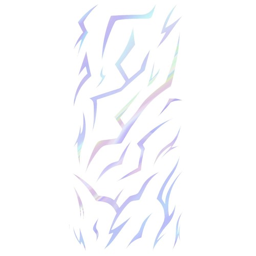 Iridescent temporary tattoos - iridescent,