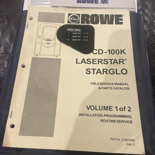 Rowe 100k laserstar starglo - laserstar,