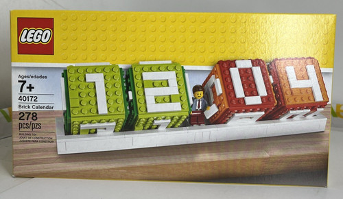 Brick calendar 40172 - brick, and