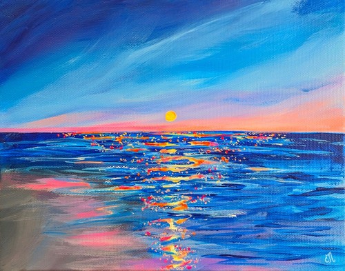 Original painting canvas - painting, on