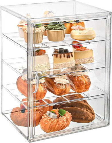 Pastry display case tier - display, case，4-tier