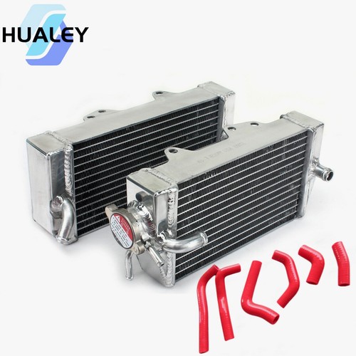 Aluminum radiator red - radiator, +red