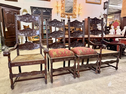 Highly carved vintage - vintage, 4