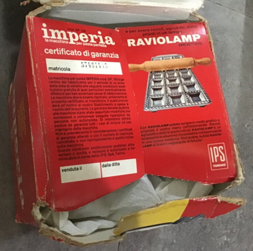 Old italian imperial pasta - old,
