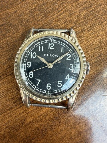 Vintage bulova military - 10,