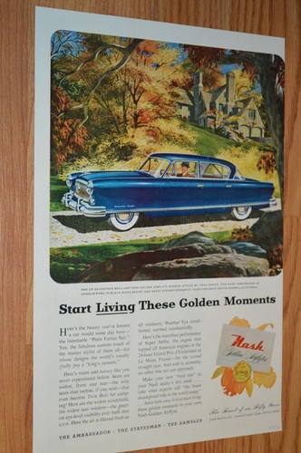 1952 nash ambassador custom - 1952,