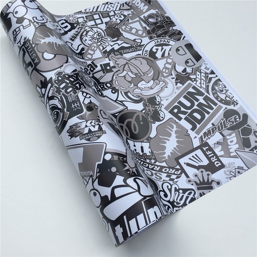 Sticker bomb vinyl black - bomb】vinyl,