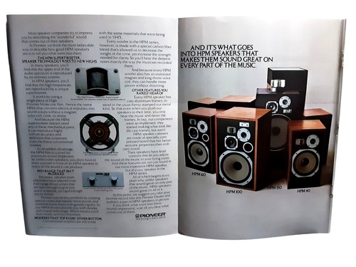 1978 pioneer hpm 100 - 1978, hpm-100