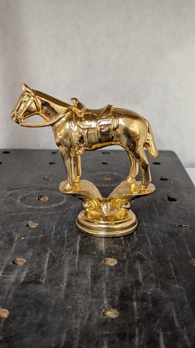 Vintage gold metal western - vintage,