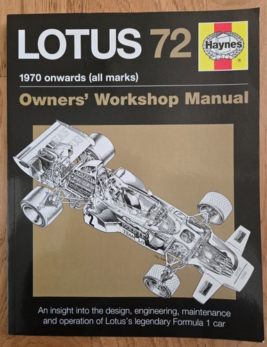 Haynes lotus 1970 onwards - lotus, 72: