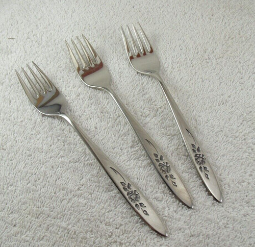 Rose shadow salad fork lot - shadow, of