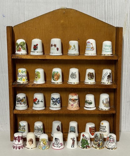 Vintage thimbles job lot - of, 32