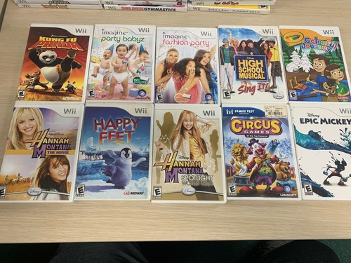 Nintendo wii games lot - 10,