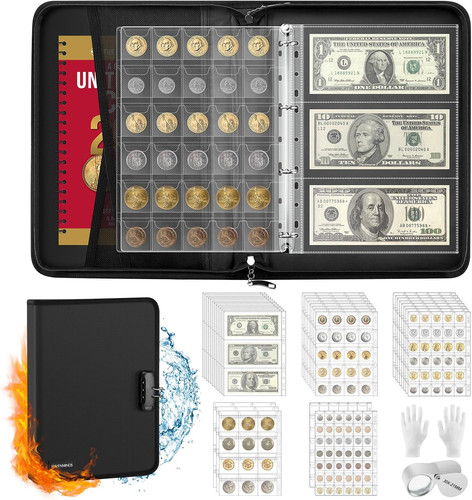 Coin collection book - book, 520