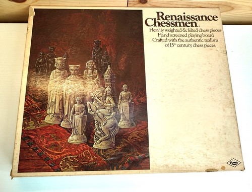 Vintage renaissance chessmen - renaissance,