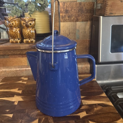 Vintage enamelware cowboy - vintage,