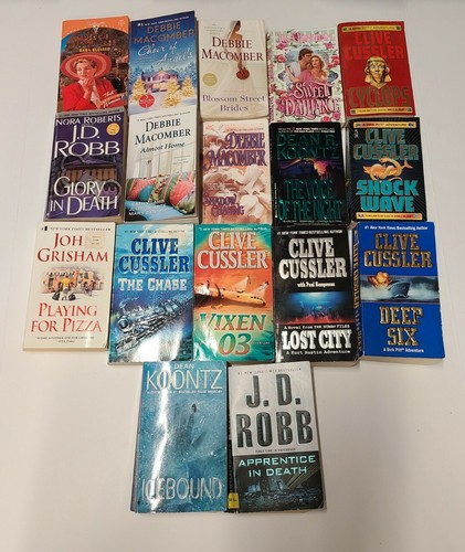 Mixed paperback book lot - mixed,