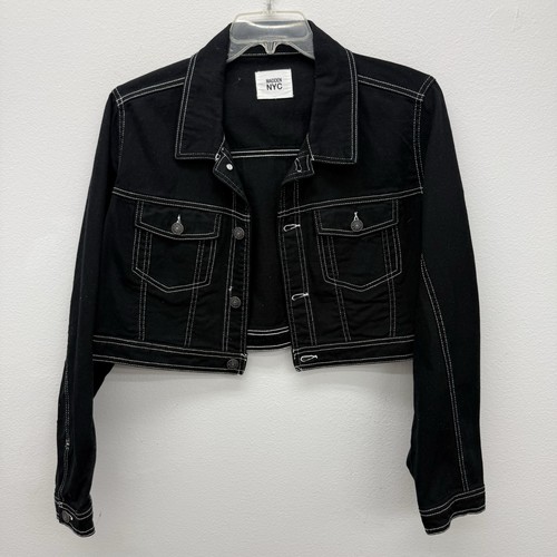 Madden nyc black denim - denim, crop