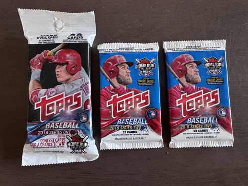 2018 topps baseball sealed - 2018, 3