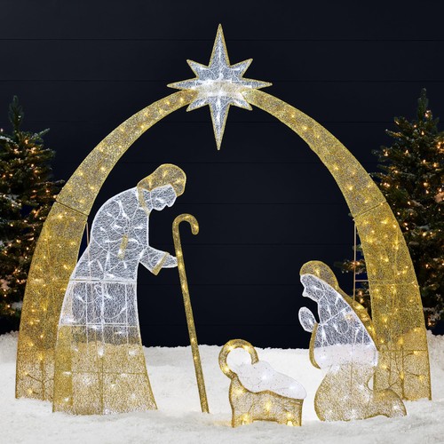 6ft lighted outdoor - 6ft,