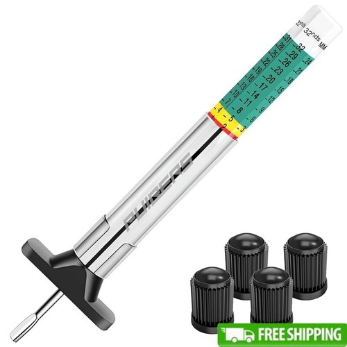 Tire tread depth gauge - tire,