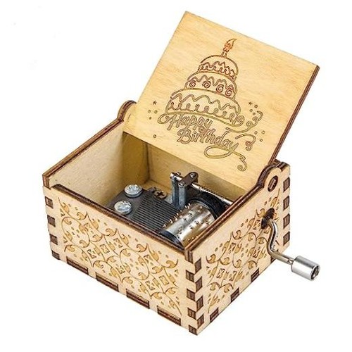 Happy birthday music box gift - box,