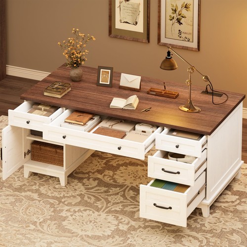 Home office desk farmhouse - home,