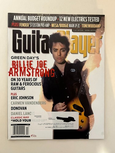 Guitar player magazine - magazine, billie