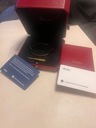 Authentic cartier 18k - cartier,