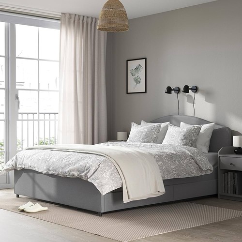 Ikea hauga queen bed frame - ikea,