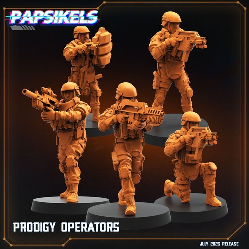 Prodigy operators squad resin - squad,